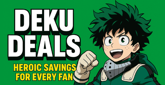 Deku Deals Alert: Heroic Savings for Every Fan