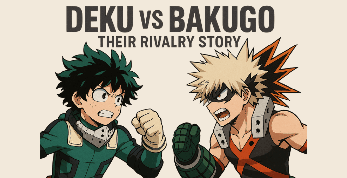 Deku vs Bakugo – Their Rivalry Story