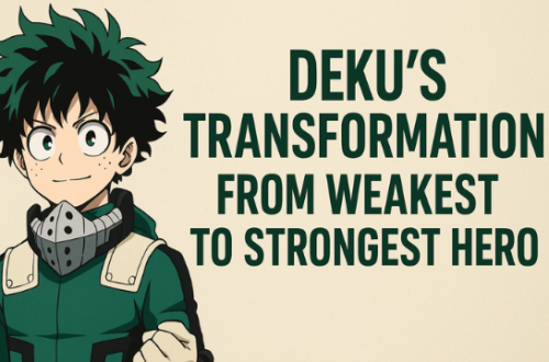 Dekus Transformation – From Weakest to Strongest Hero