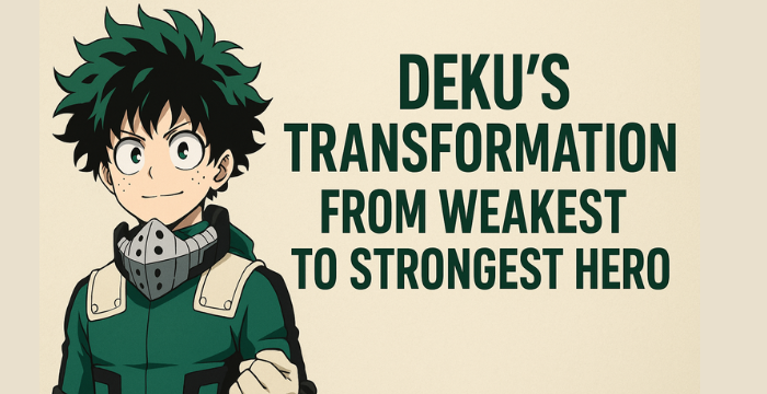 Dekus Transformation – From Weakest to Strongest Hero