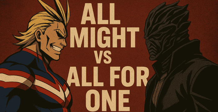 All Might vs All For One – Legendary Battle