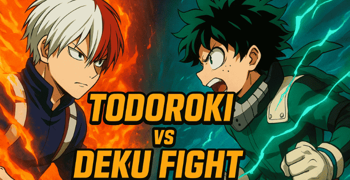 Todoroki vs Deku – Epic U.A. Sports Festival Fight