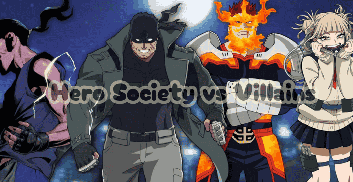 Hero Society vs Villains – Timeline