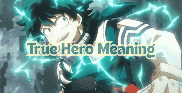 True Hero Meaning – Deku’s Journey